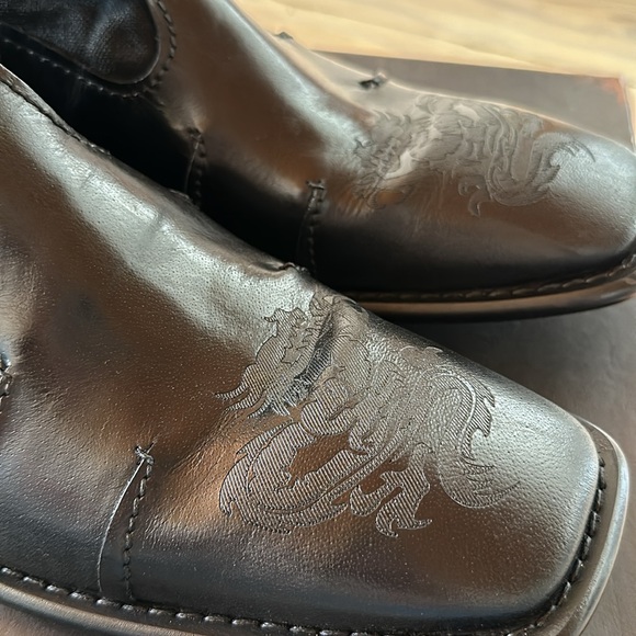 Mark Nason DESIGNER men’s dress boots VERY UNUSUAL Black 12 NEW in box - Picture 3 of 10